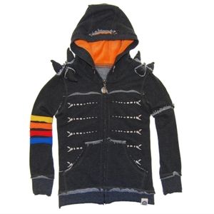 Mini Shatsu Spike Hoody Size M / 4T-5